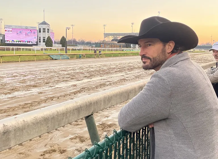 Vitello at Churchill Downs for Flying Mohawk's Return